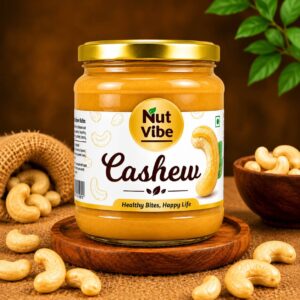 NutVibe Premium Cashew Butter | 100% Natural | High Protein Spread | 200g
