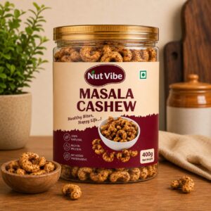Premium Roasted Masala Kaju | High Protein | No Added Preservatives | 400g